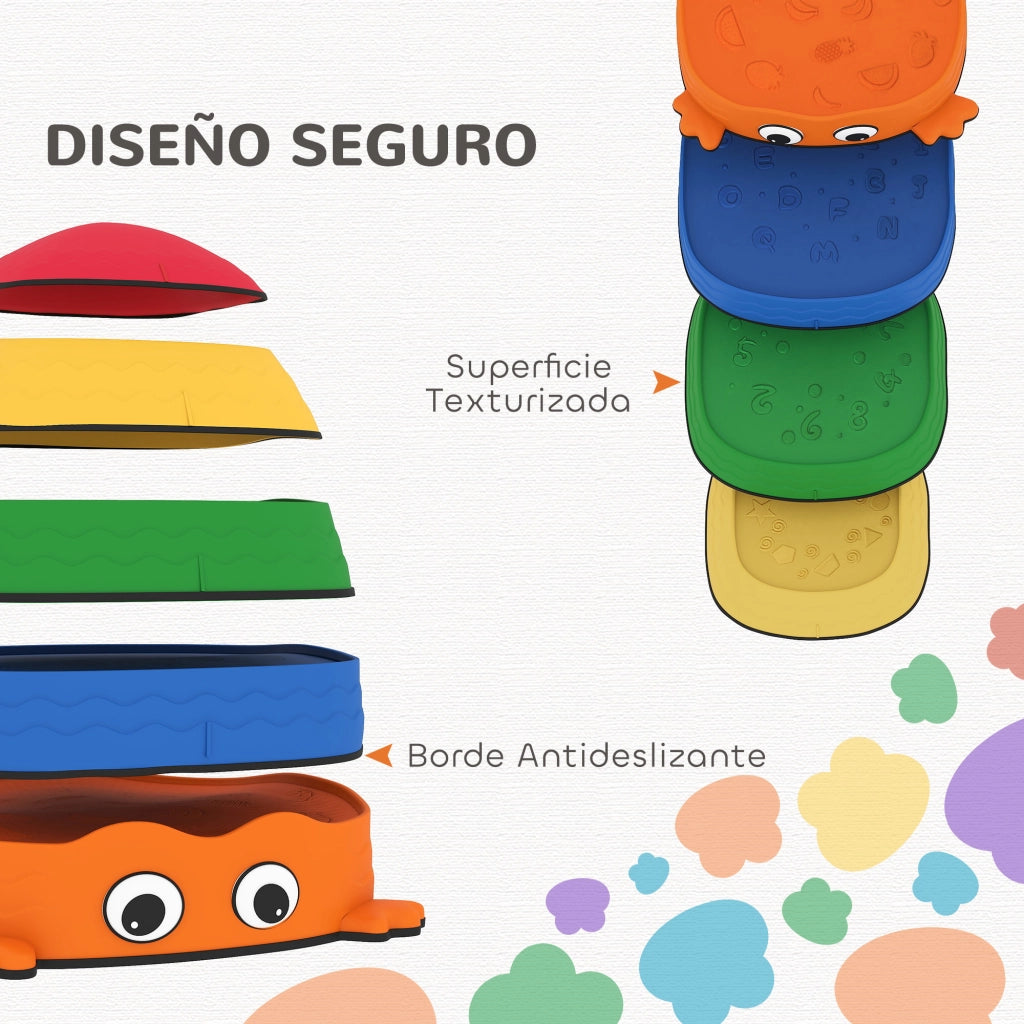 Set 5 Pietre Equilibrio Bambini ¨C Minimal ¨C Multicolore