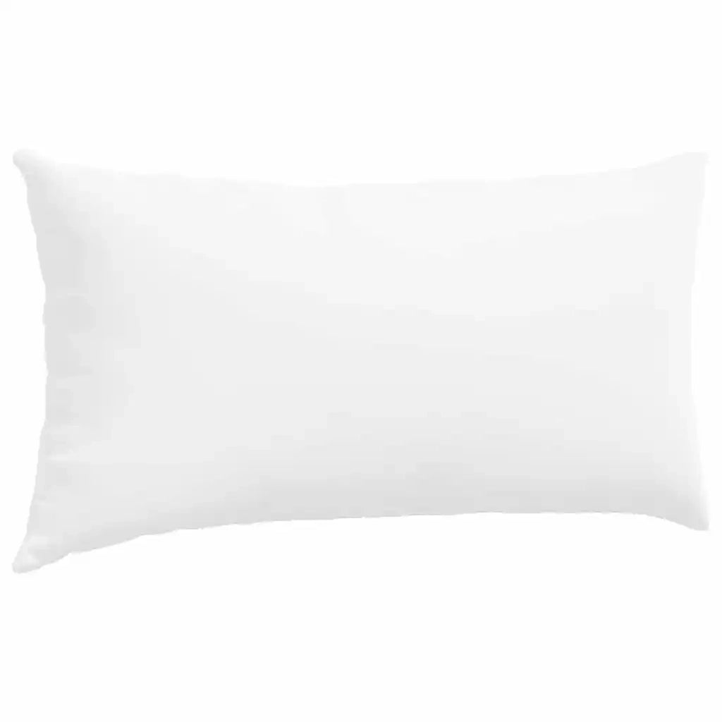 Cuscini da Divano 2 pcs Bianco 80 x 40 cm Tessuto 42013707
