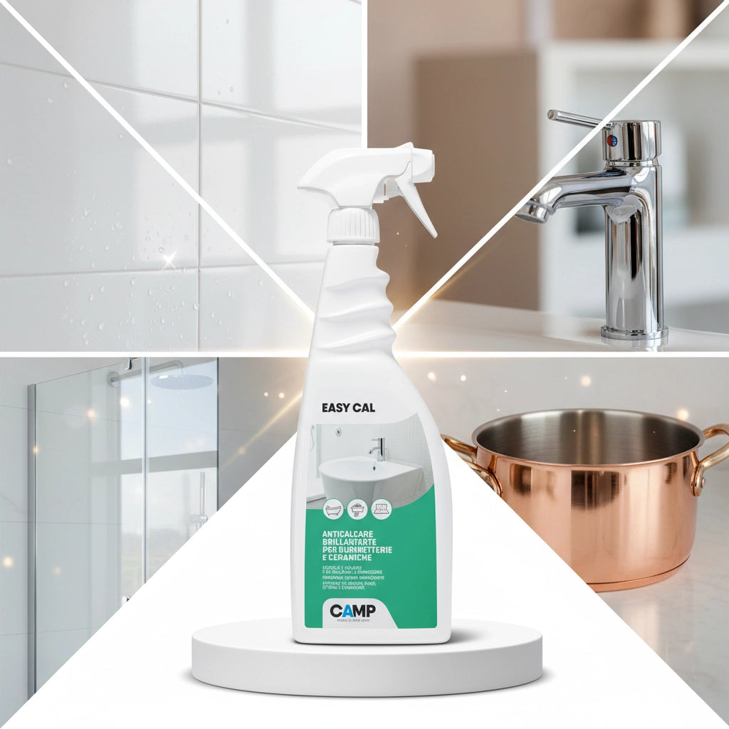 Easy cal 750 ml spray anticalcare brillantante antigoccia
