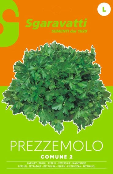 SEMI PER ORTAGGI E VEGETALI prezzemolo comune- 20 pezzi  - SGARAVATTI