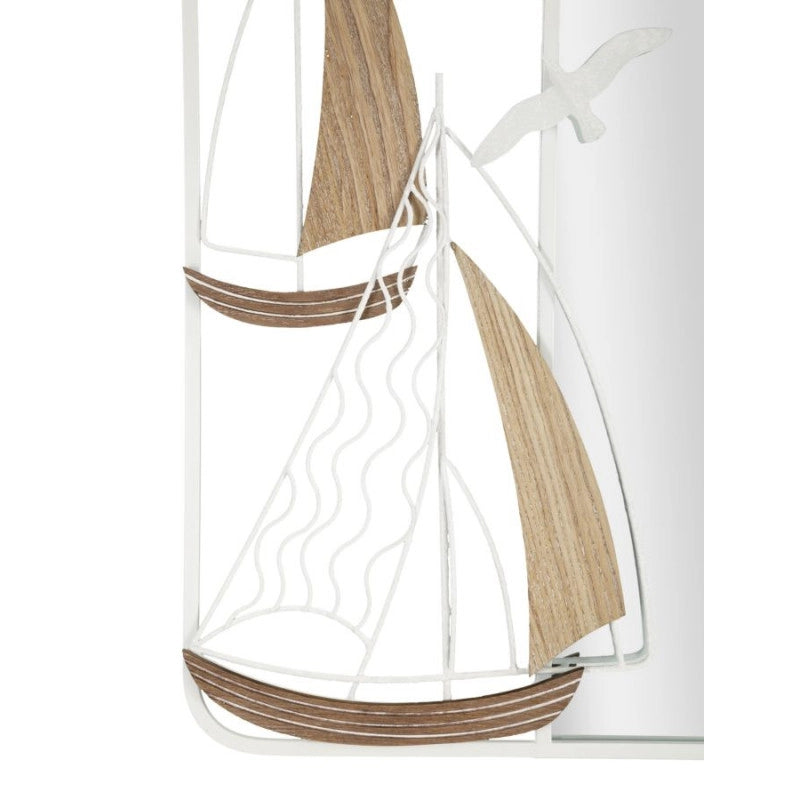 Specchio Da Muro Adriatic cm 60x4,4x60