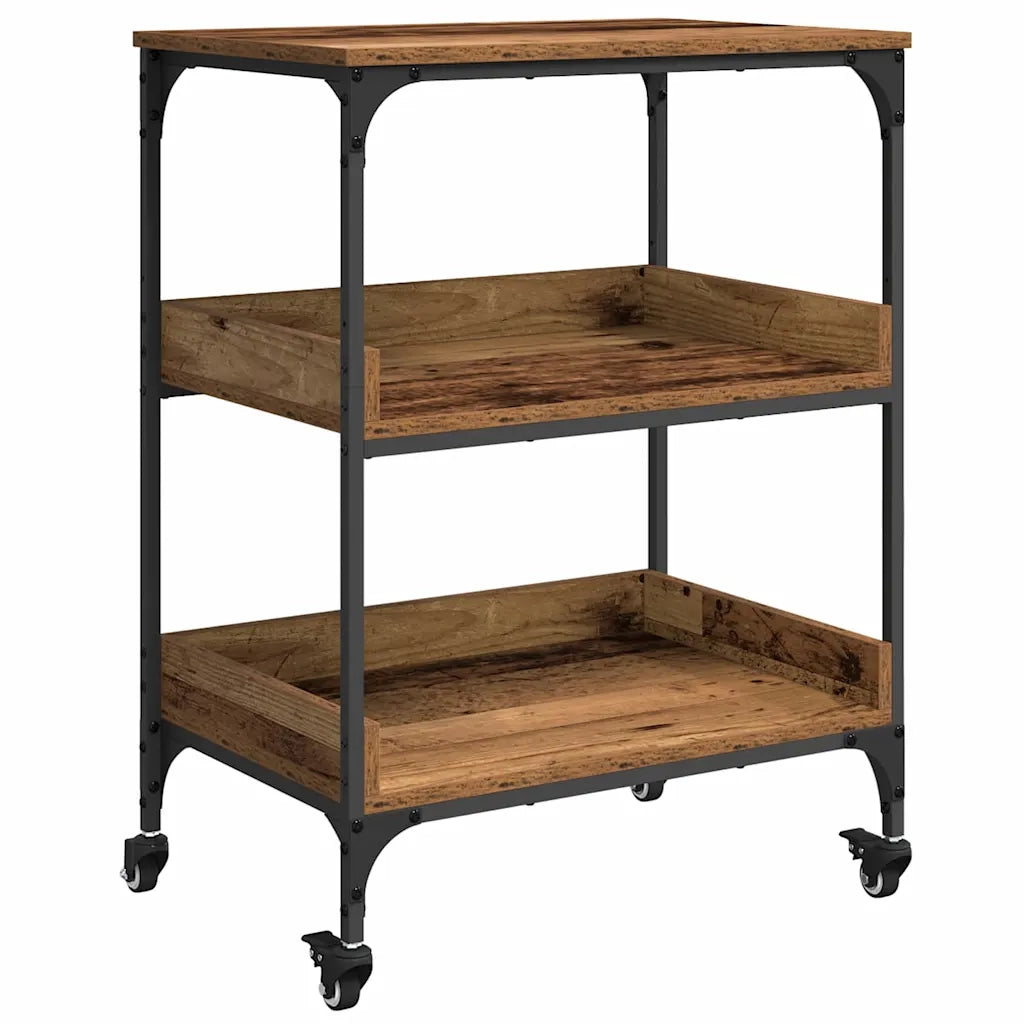 Carrello da Cucina Legno vecchio 60 x 41 x 80.5 cm 883029