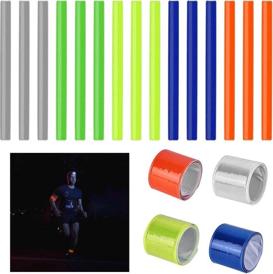 Bande reflective per bambini - cinture di sicurezza reflective per bambini per la scuola e lo sport