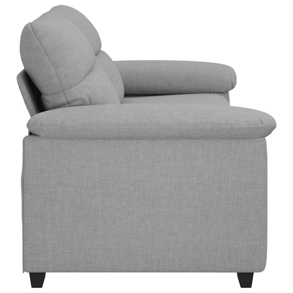 Divano a 2 Posti Grigio Nuvola 180x81x84 cm in Tessuto 4105315