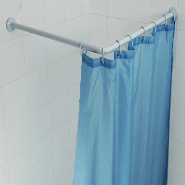 Tubo reggitenda universale in alluminio bianco