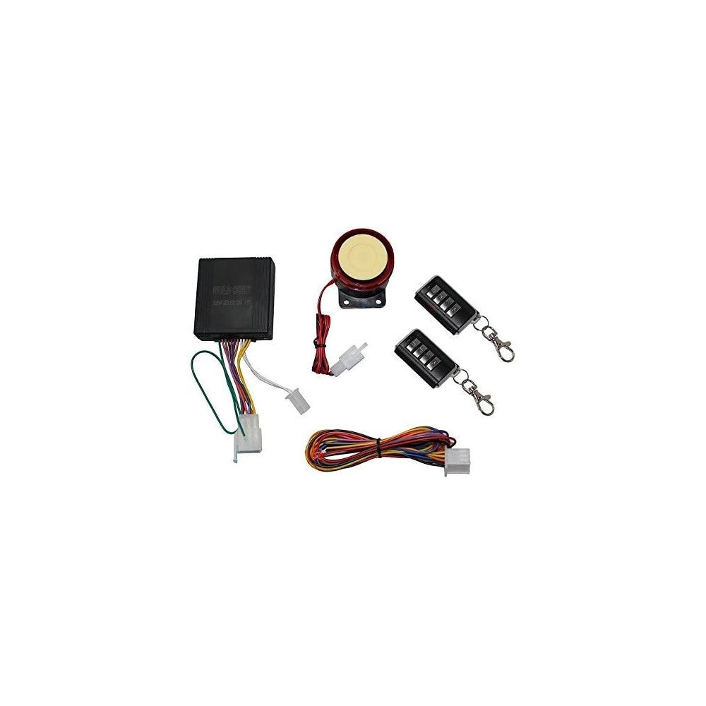 Trade Shop - Kit Antifurto Allarme Per Moto Universale Con Sirena Da 125db Code Telecomando -