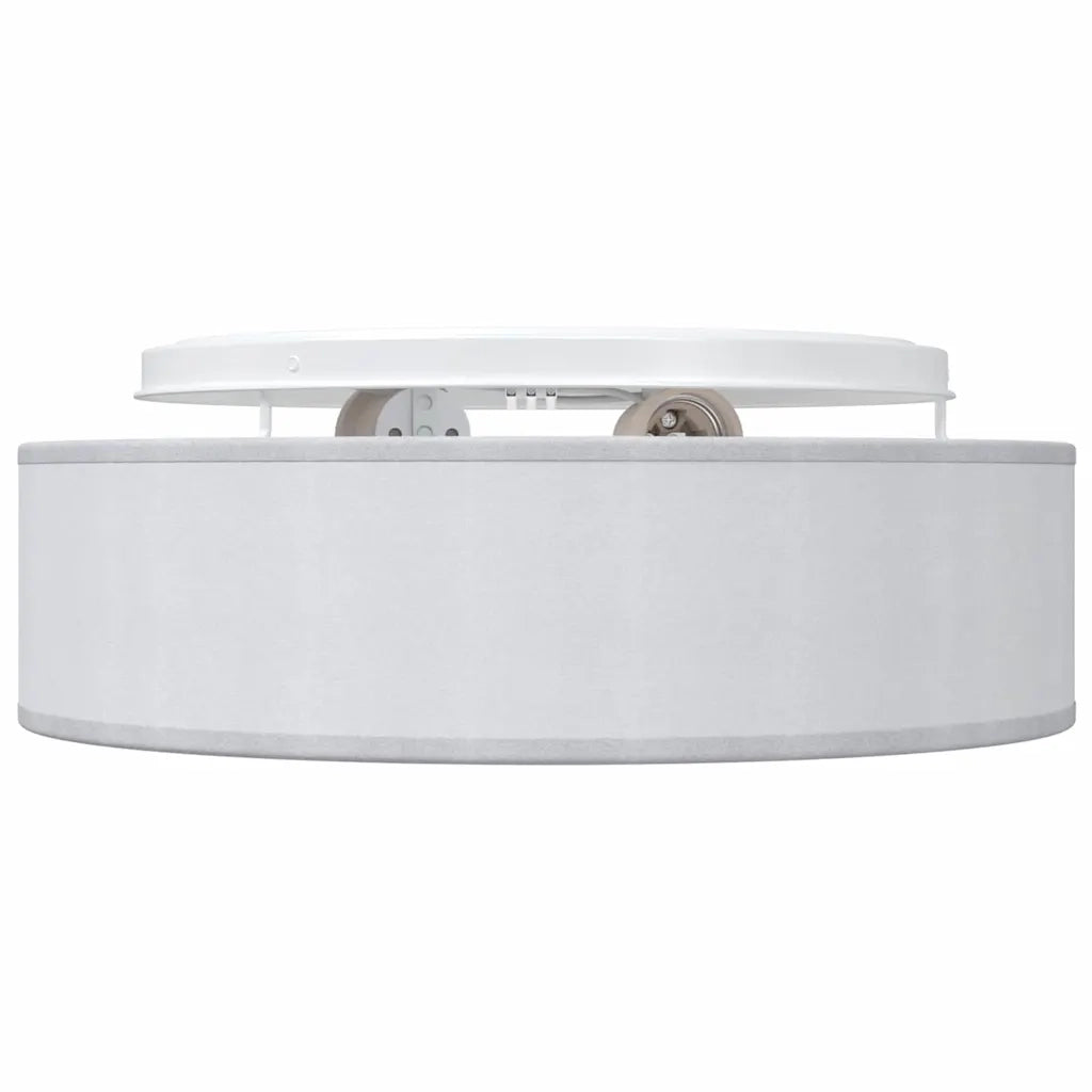 Lampada da soffitto Grigio 38 x 38 x 13,5 cm Tessuto 42001208