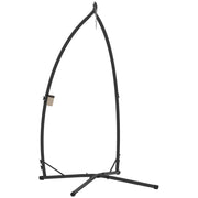 Sedia a Sospensione ¨C Minimal ¨C Nero, Acciaio