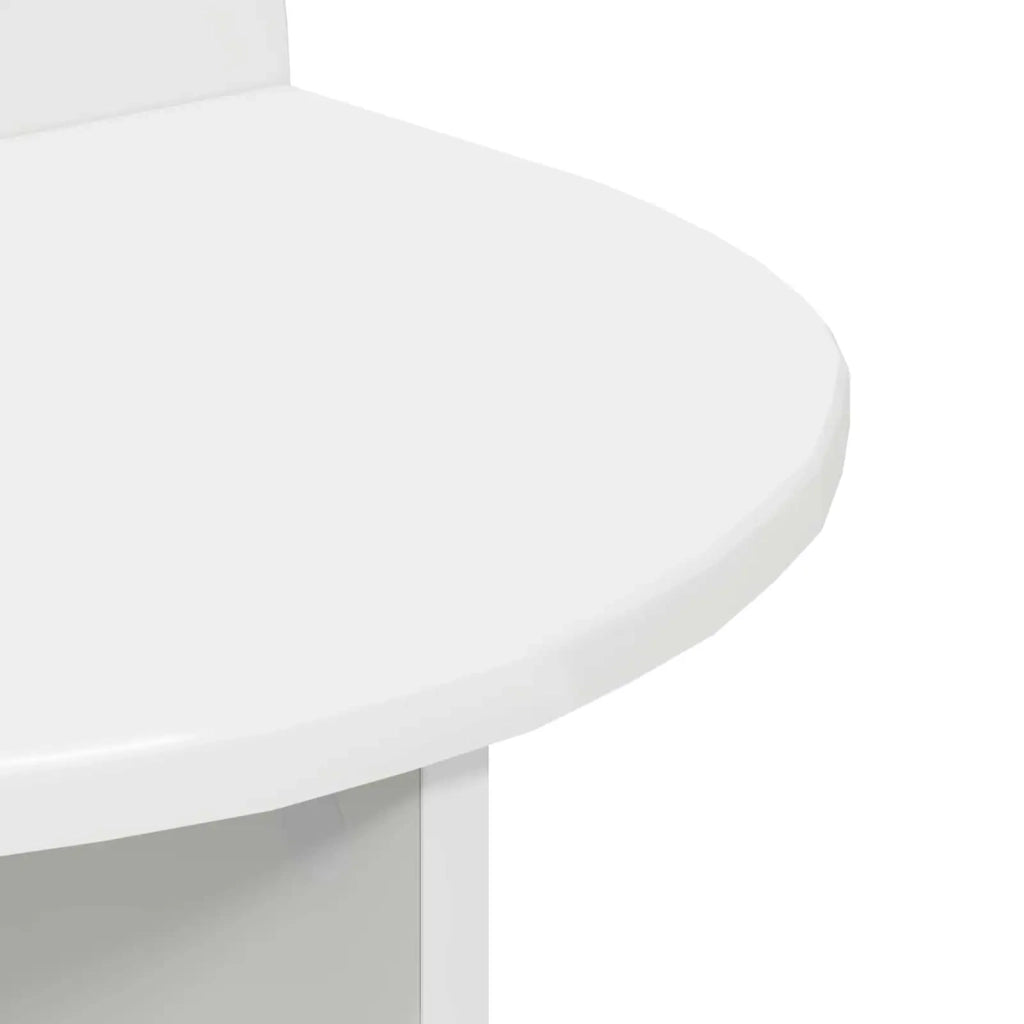 Comodino | Armadio da Notte | Mobiletto da notte Bianco 40 x 35,5 x 45,5 cm Legno ingegnerizzato