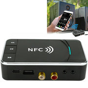 Trade Shop - Trasmettitore Ricevitore Bluetooth 5.0 Aux 3,5mm Nfc A Rca Adattatore Audio Usb -