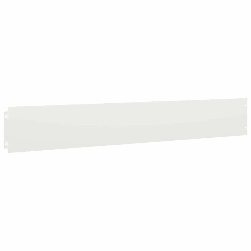 Bordura per Prato 30 pz 15 x 103 cm Acciaio Bianco 8014179