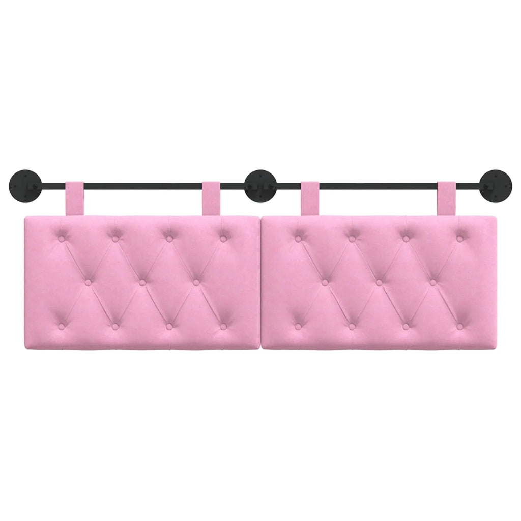 Testiera | Testata sospesa Rosa Tessuto