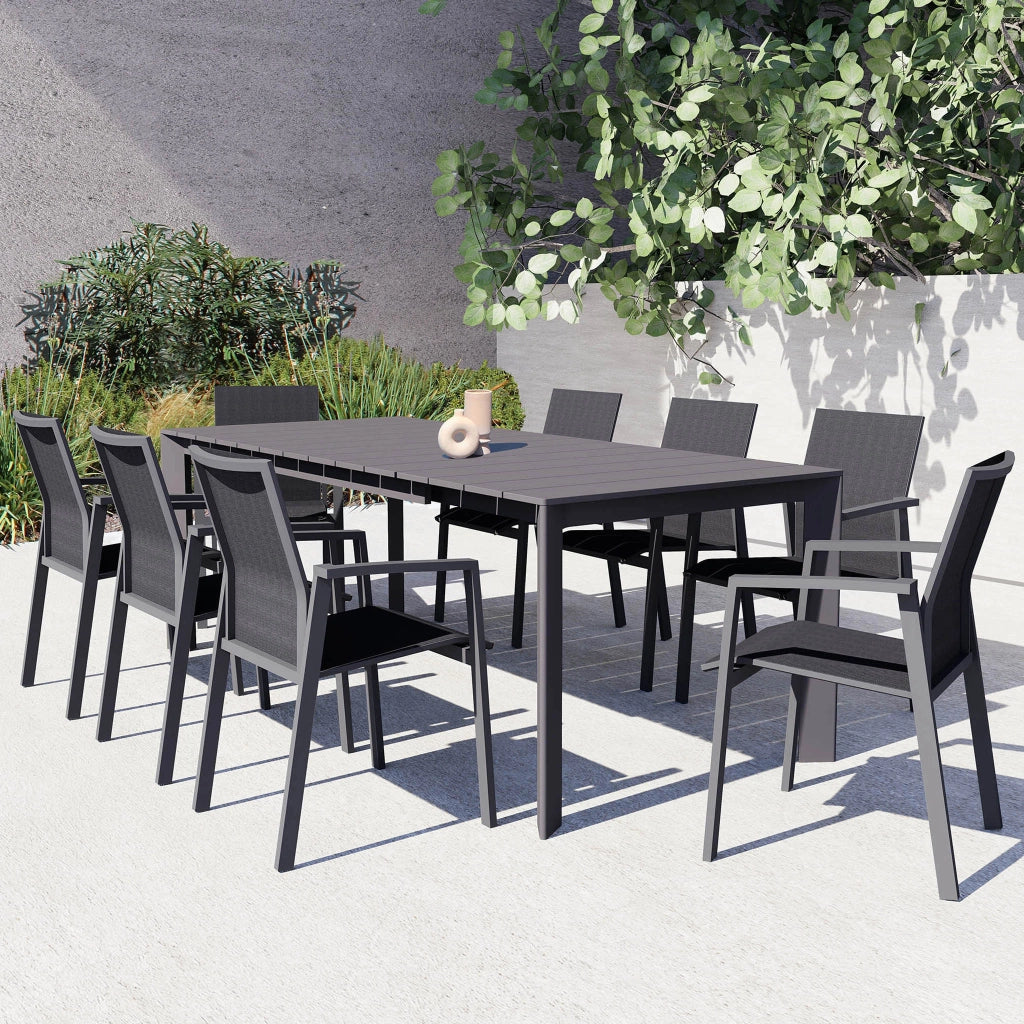 Tavolo da giardino allungabile in alluminio - DEUS