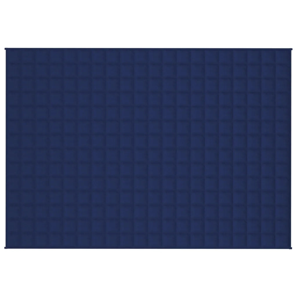 Coperta Ponderata Blu 137x200 cm 10 kg Tessuto