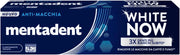 DENTIFRICIO MENTADENT WHITE NOW ANTI MACCHIA IN FORMATO DA 75 ML