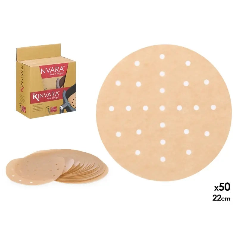 Set 50 pezzi stampo carta per friggitrice ad aria