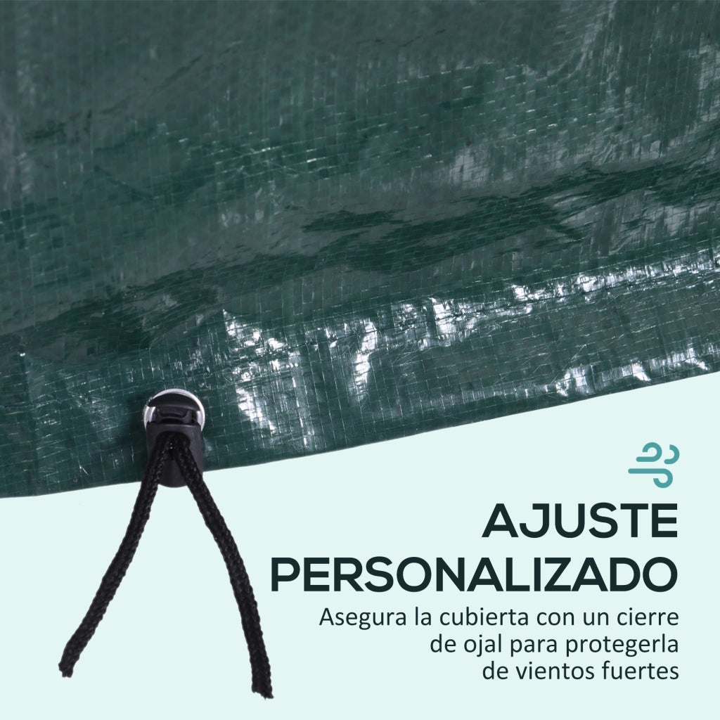 Funda Protectora per Mobili da Giardino ¨C Minimal ¨C Verde 235x190x90 cm