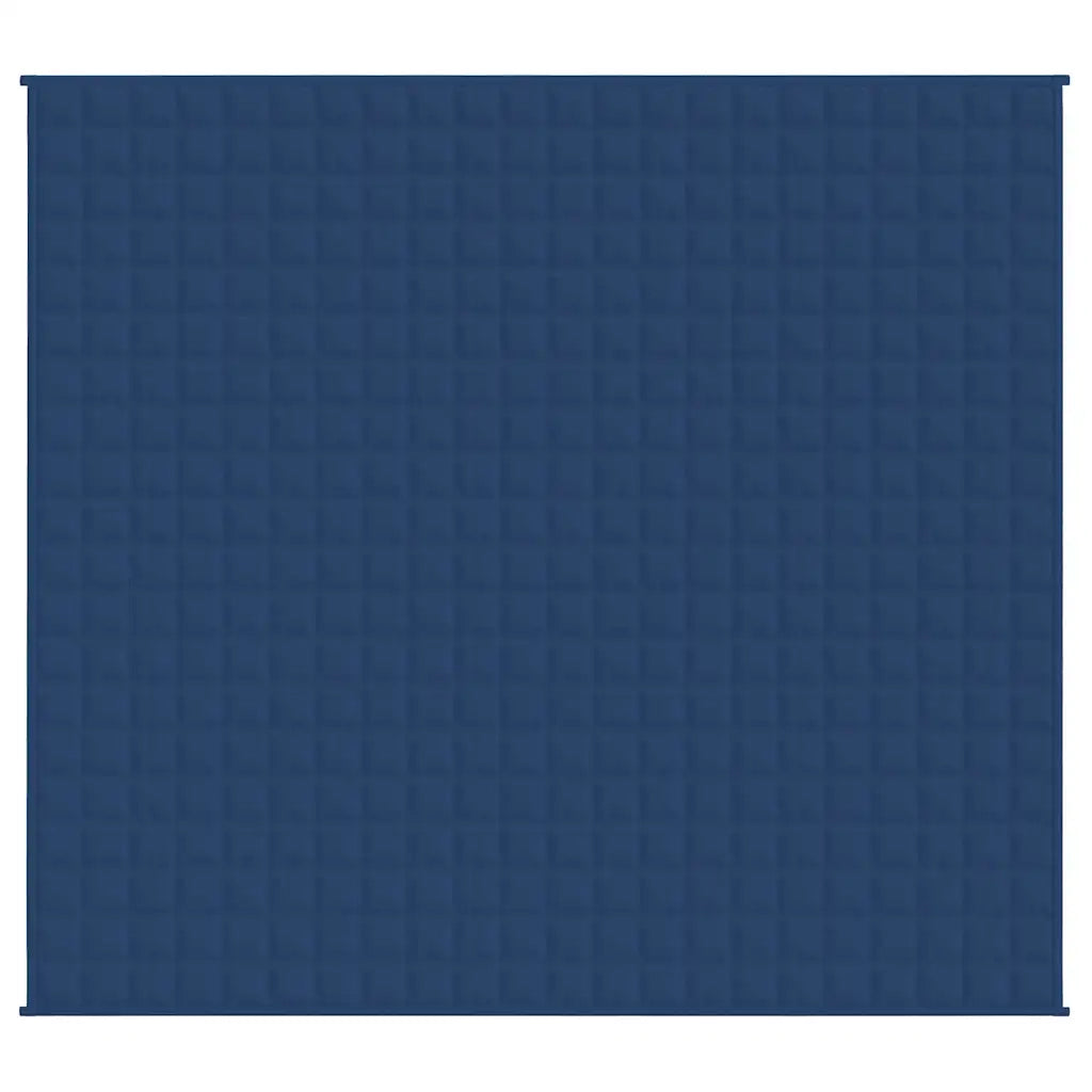 Coperta Ponderata Blu 220x235 cm 11 kg Tessuto