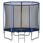 Trampolino da Giardino ¨C Minimal ¨C Blu e Nero, ?244x240cm