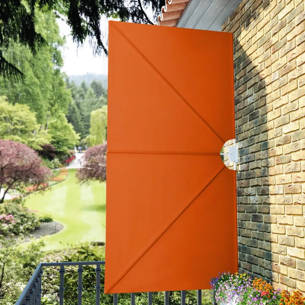 Tenda Laterale per Terrazza Pieghevole Terracotta 300x150 cm 44572