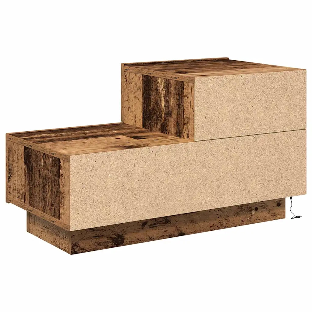 Armadio da Notte con cassetto Legno vecchio 70 x 36 x 40,5 cm 863063