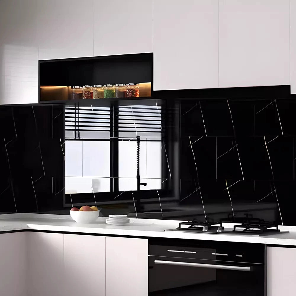 Piastrelle adesive in marmo ¨C Minimal ¨C set 10 pezzi per bagno e cucina