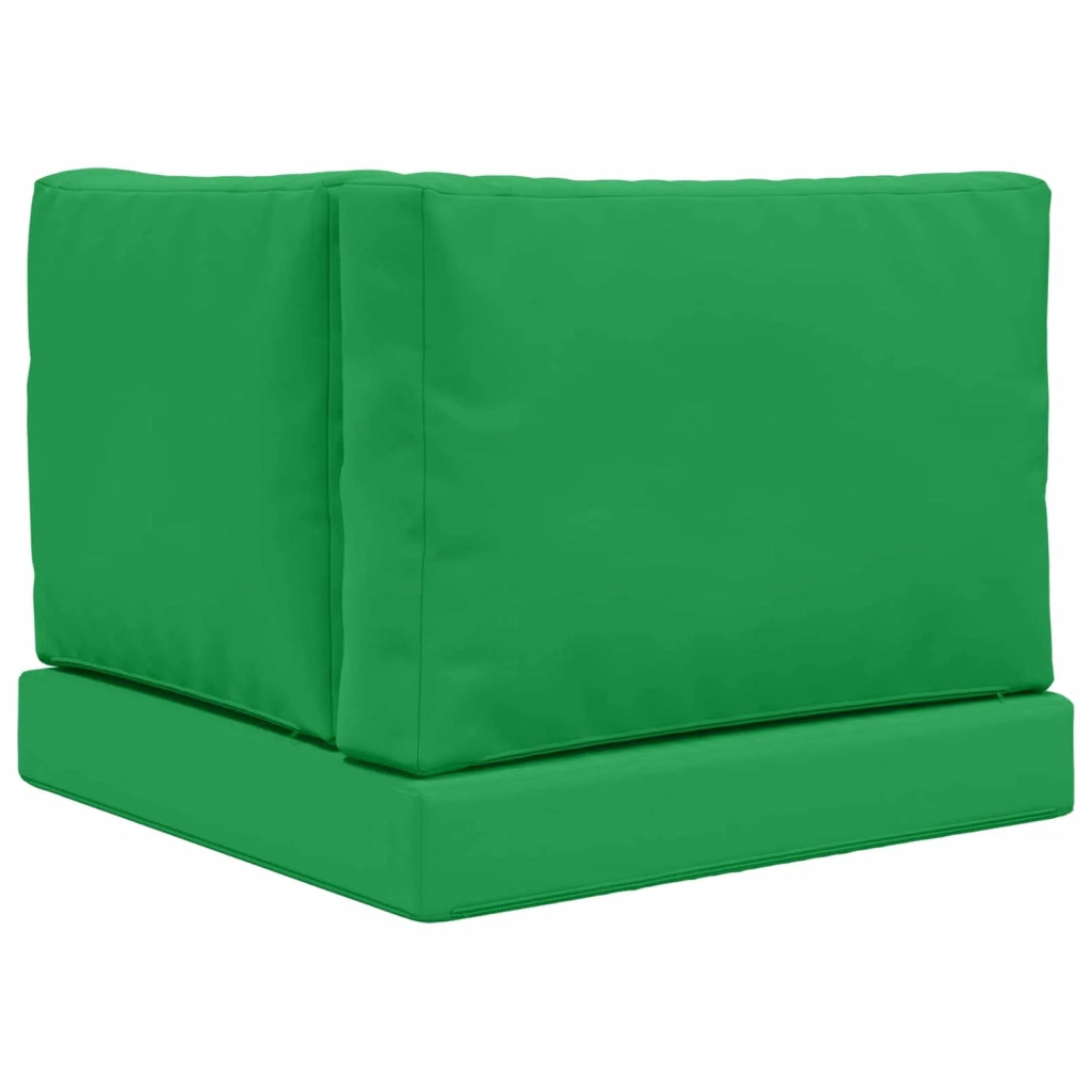 Cuscino per divano da esterno 3 pz | Cuscini per sedie Verde Poliestere