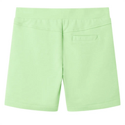 Pantaloncini da Bambino Verde Fluo 128 12507