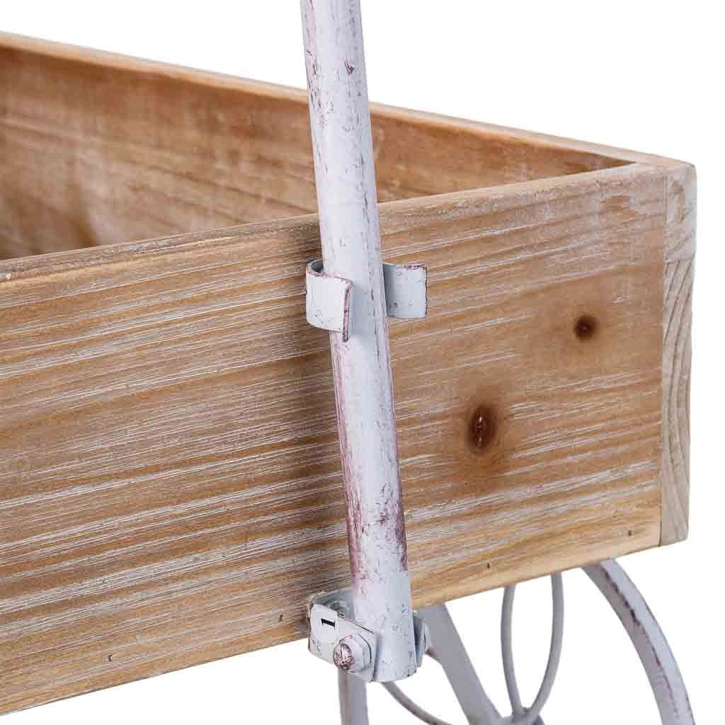 Carrello espositivo marrone 63x33x80