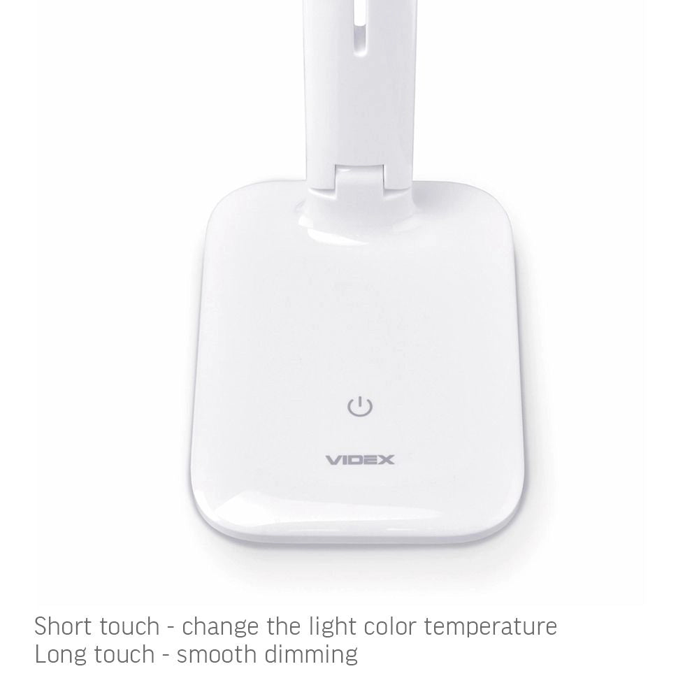 Lampada da scrivania LED 5W 490lm touch dimmer Videx