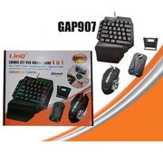 Trade Shop - Kit Combo 4in1 Set Per Mobile Game Accessori Gioco Per Smartphone Bluetooth Gap907 -