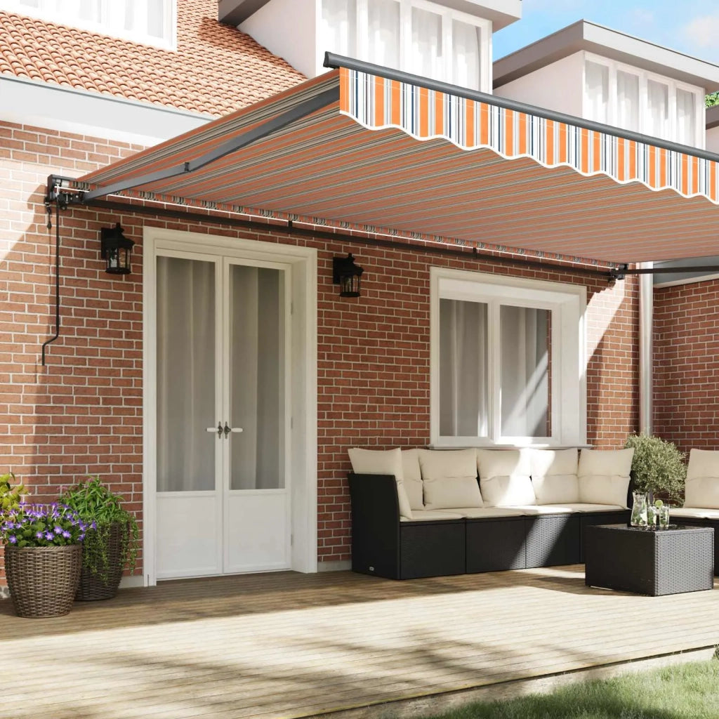 Struttura della tenda Blu e Arancione 500 × 300 cm 3331296