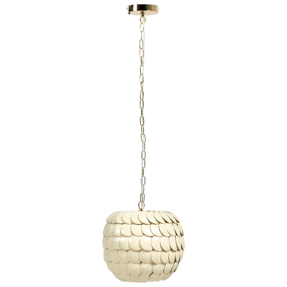 Lampada a sospensione Beige Guscio di cocco naturale Stile Boho