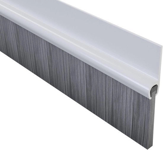 Afdichting tochtstrip per deurborstel, lunghezza 914 mm, colore bianco, modello 02SR0200914W
