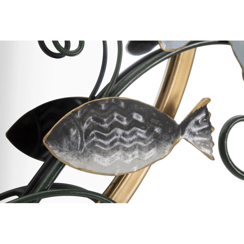 Specchio D Muro Fish cm 88,9x7,6x65,4