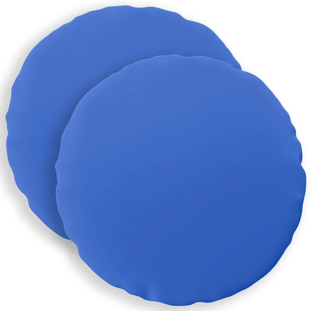 Federa 2 pcs HEERLEN Blu Reale Ø 30 cm Poliestere 922023