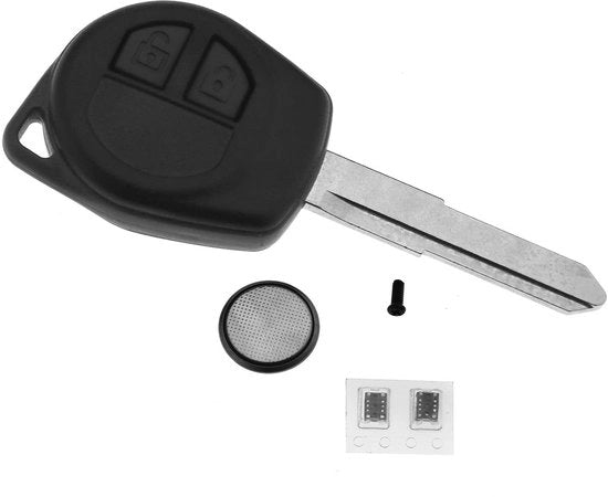 Cassaforte per chiavi - Sostituzione chiavi auto - Nero - 2 Tasti - Ideale per chiavi danneggiate e cassaforte usurata - Adatto per S...