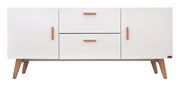 Credenza madia bianca in stile nordico bianco - NO08CR