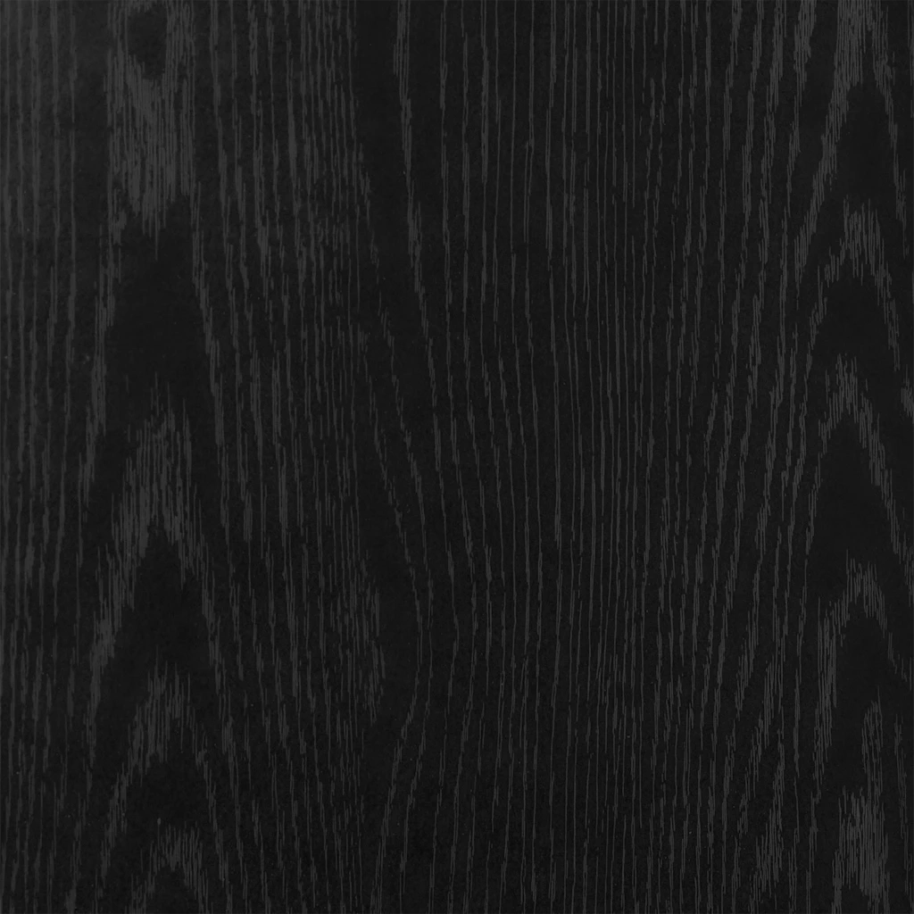 Comodino con 2 Cassetti Nero 36x36x68 cm 858580