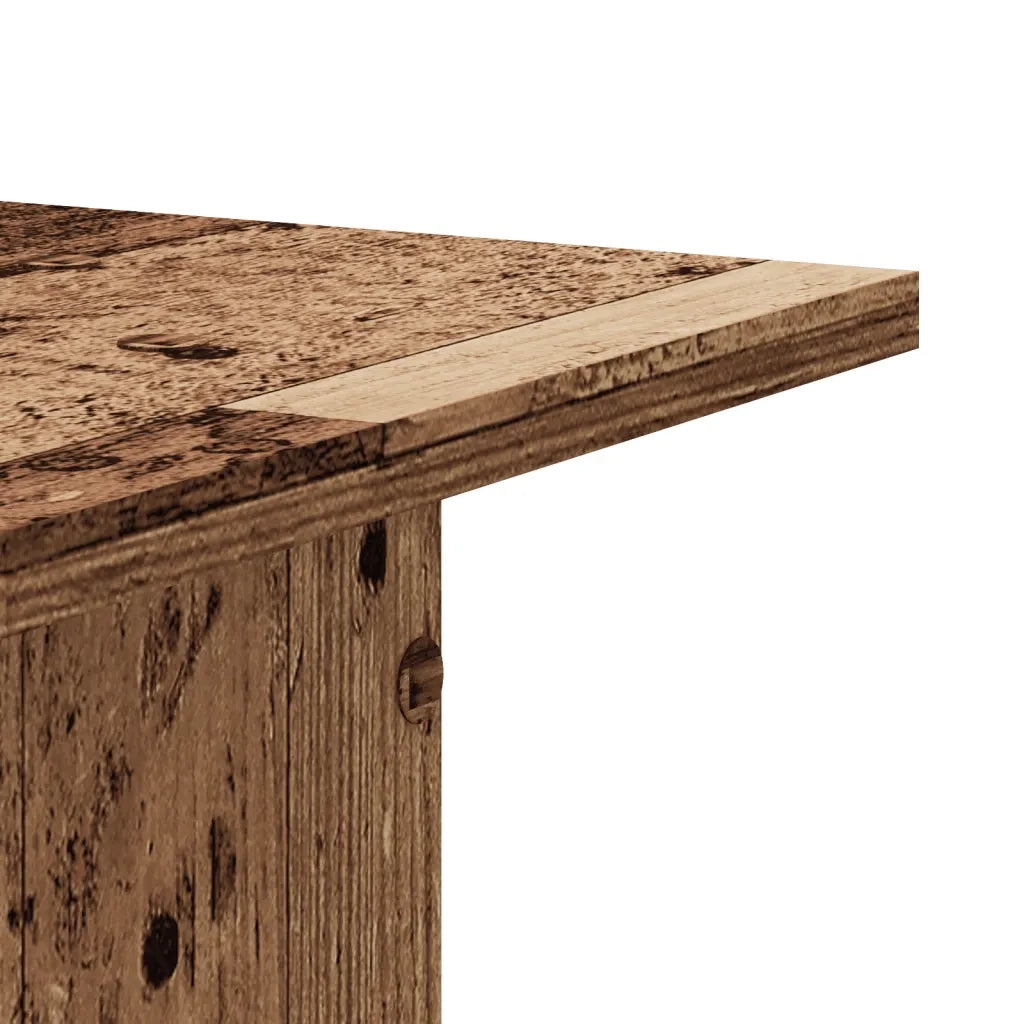 Supporti per piante | Sostegno per piante 2 pz Legno Vecchio 30x30x60 cm Truciolato