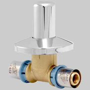 RUBINETTO CON ROSONE DELT ALL  16 x 16     UNIDELTA