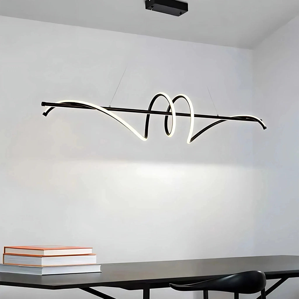 Lampa Wisząca Lhj023-cp 120 Cm Black