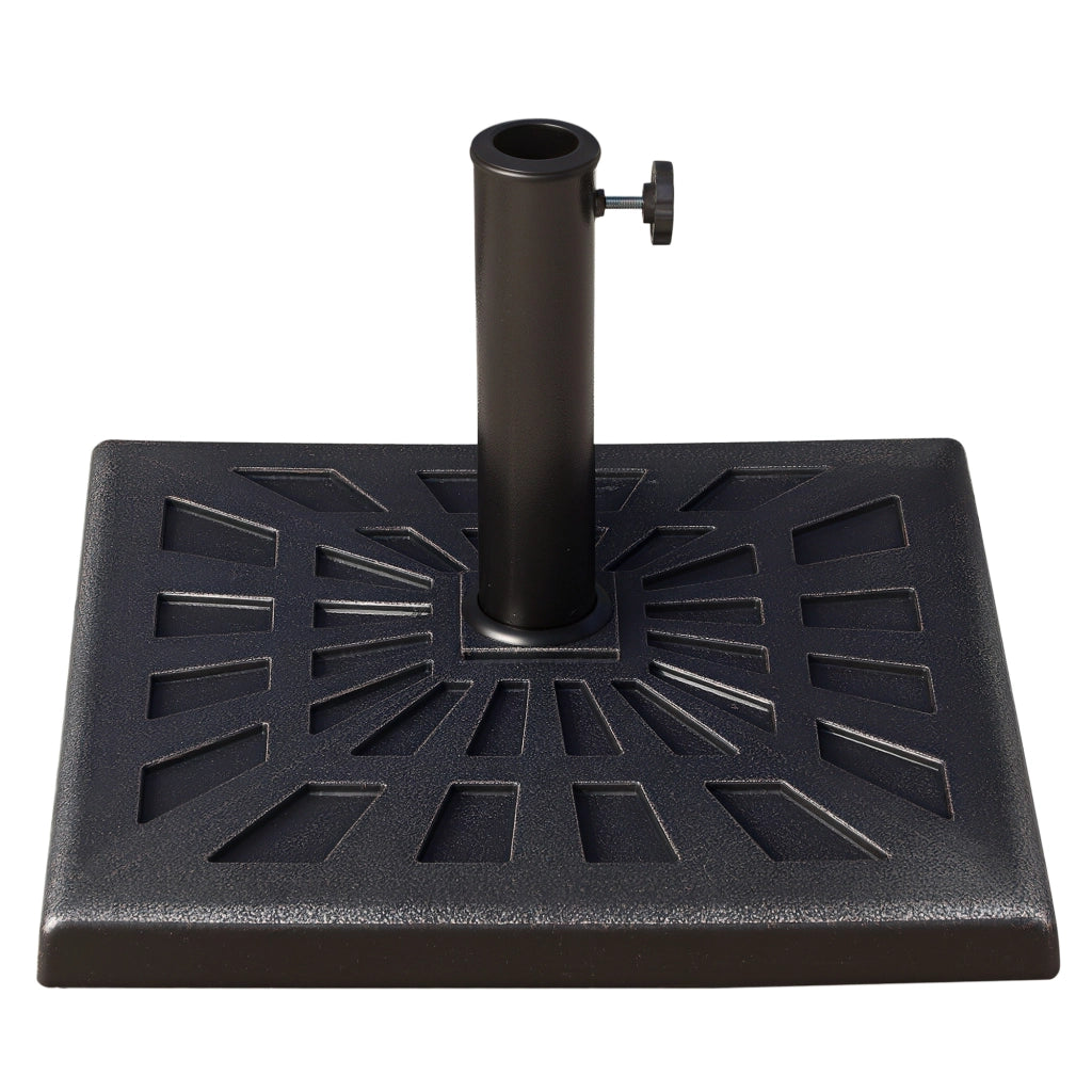 Base per Parasole in Resina ¨C Minimal ¨C Bronzo 47x47x32 cm