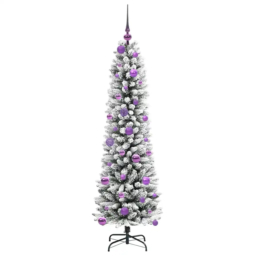 Albero di Natale artificiale con 150 LED Bianco 150 cm 3396099
