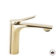 Rubinetto Per Lavabo Premium Rea Vision Gold Low