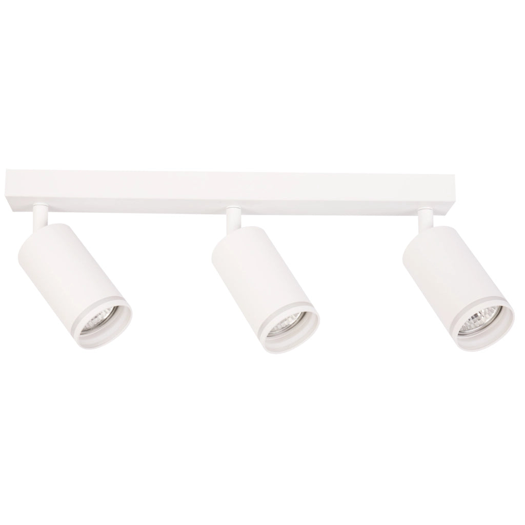 Lampada parete/soffitto 3xGU10 bianca Paris Polux IP20