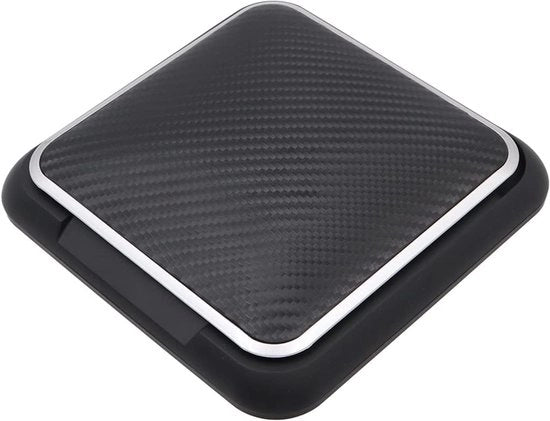Supporto per telefono antiscivolo - Supporto per telefono auto - Supporto per telefono cruscotto - Adatto per 6,8 pollici - Silicona/ABS - Autoadesivo - Supporto per auto con adesivo selflock