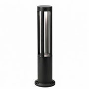 Lampioncino LED da Giardino 60 cm 12W 600LM Luce Calda 3000K IP65 Paletto Luminoso da Esterno in Alluminio per Vialetti Giardino Cortile Illuminazione Moderna Nero