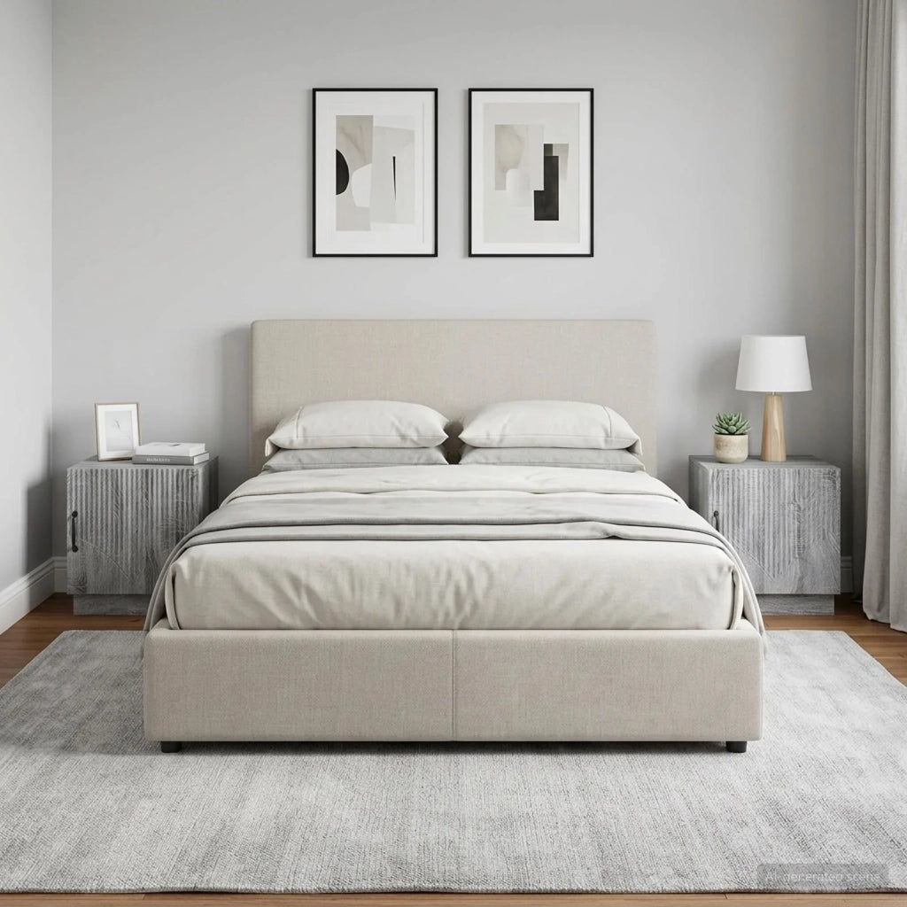 Comodino 2 pcs Sonoma grigio 43 x 34,5 x 47 cm 895268