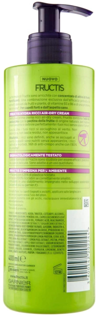 FRUCTIS TRATTAMENTO PER CAPELLI HYDRA RICCI 10 IN 1 IN FORMATO DA 400 ML